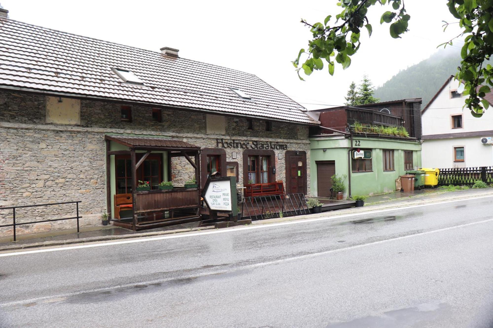 Hostinec Stara Krcma Stratená Buitenkant foto